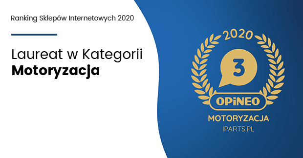 iParts lauretaem w Rankingu Sklepów Internetowych 2020
