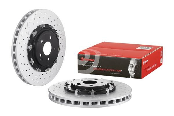 Pływająca tarcza hamulcowa BREMBO TWO-PIECE FLOATING DISCS LINE