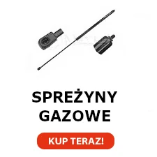 sprężyny gazowe do bagażnika i maski