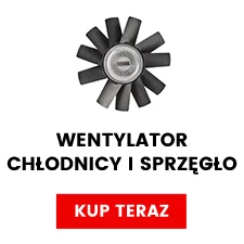 Wentylator chłodnicy i sprzęgło wiskozowe