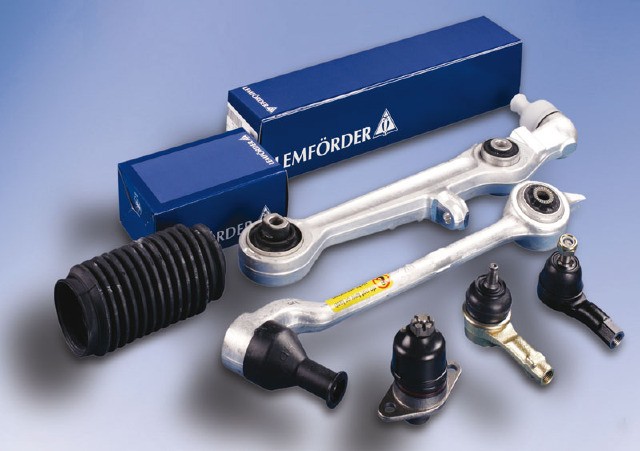 Opakowanie części samochodowych