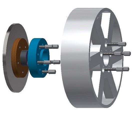 Dystanse przykręcane do felgi